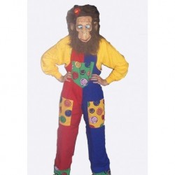 maskot - opice - klaun