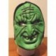 zelená plstěná maska