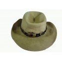 béžový kovbojský klobouk
