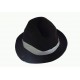 mafiánské klobouky  černé - různé