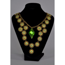 náhrdelník - zelený