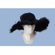 klobouk černý