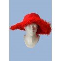 klobouk červený