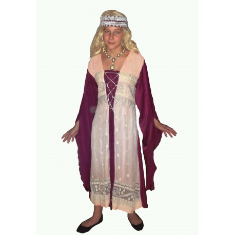 středověké dámské šaty
