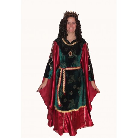středověká paní - královna