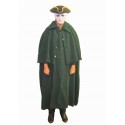 dobový pán  -  zelený kabát