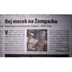 kostýmy v novinách