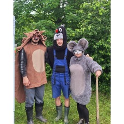 krteček s ježkem a myškou