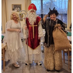 Mikuláš čert a anděl