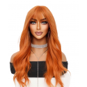 paruka dlouhá zrzavá