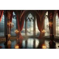 pozadí -taneční sál     180x240 cm